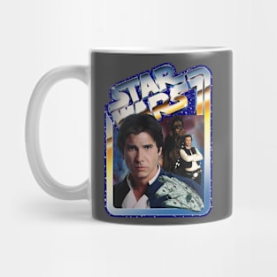 The Scoundrel (blue starfield, chrome border) Mug